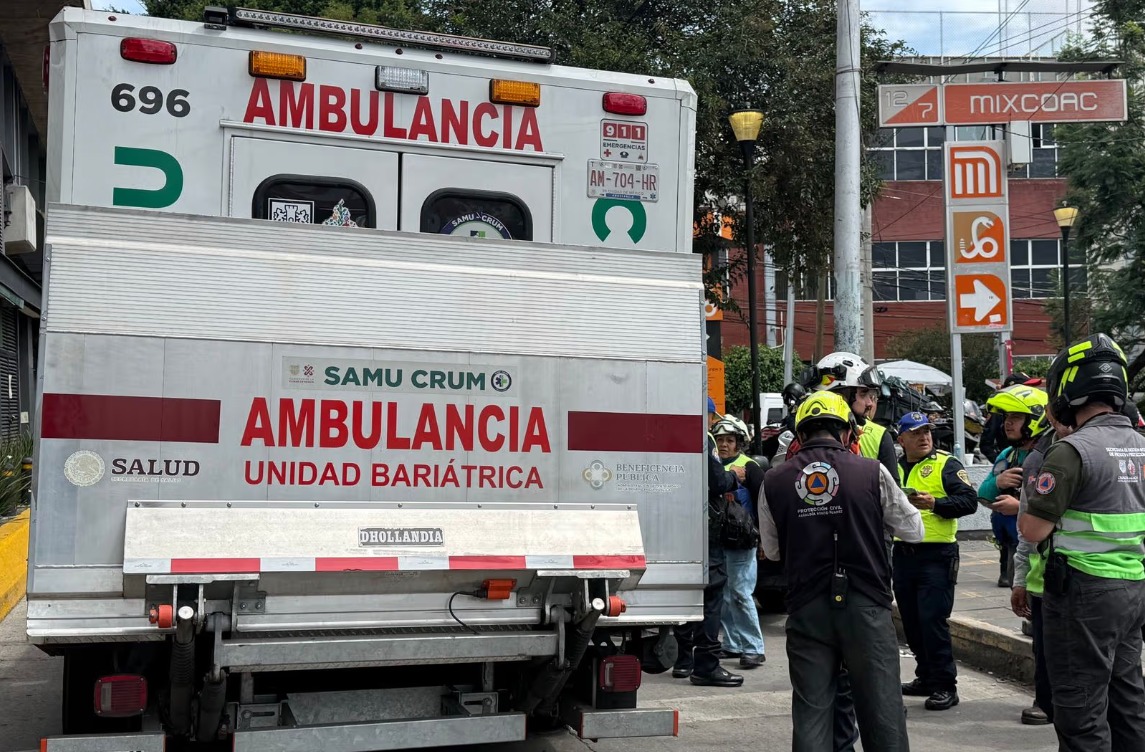 Foto del incidente en Ciudad de México